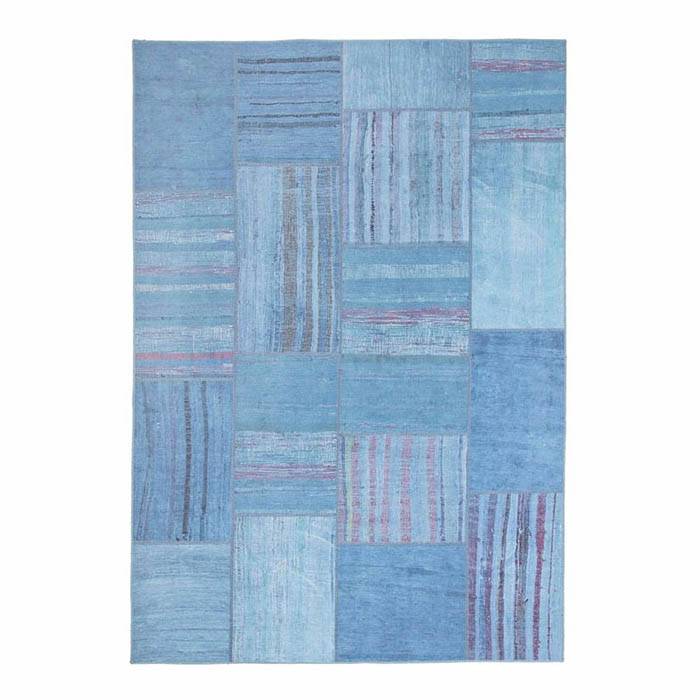 Rug Patchwork - Moods Blue/Multicolour No.14