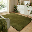 Solid floor rug - Tuscano Olive Green