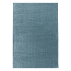 Low-pile floor rug - Smoothly Blue