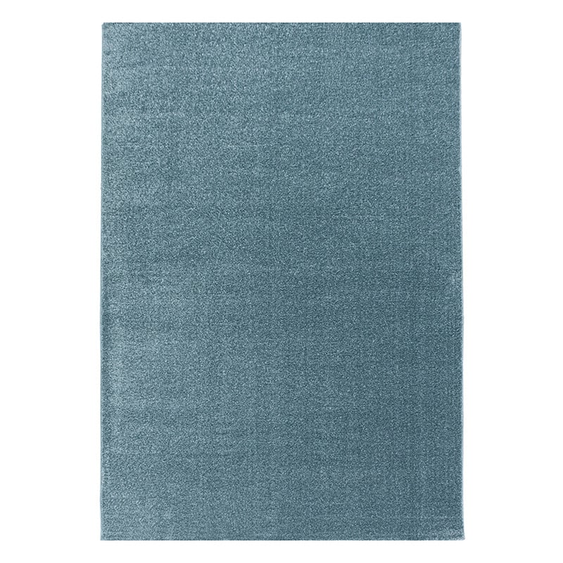 Low-pile floor rug - Smoothly Blue