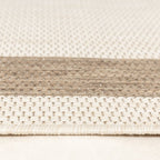 Jute Outdoor Rug - Nomad Edge Cream