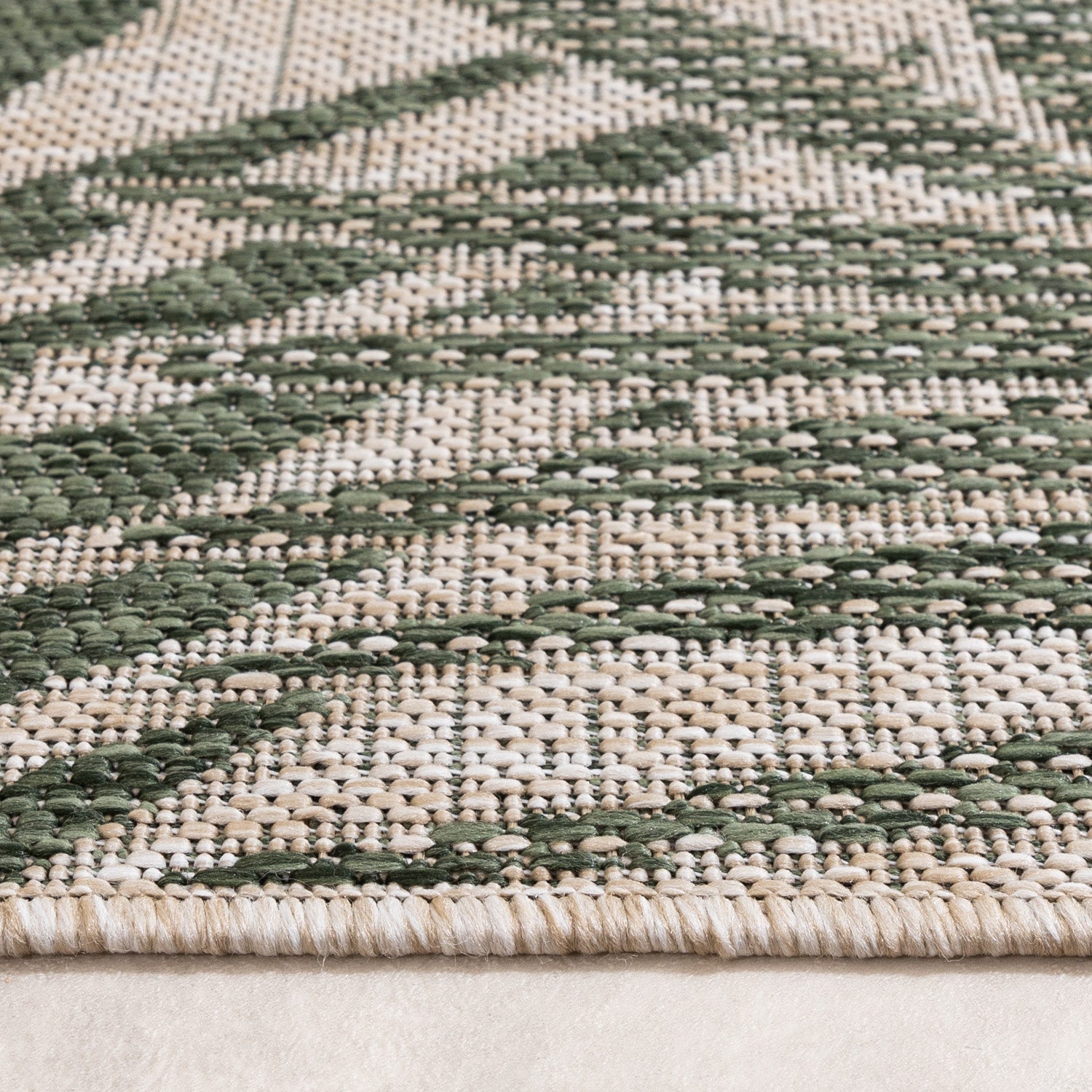 Outdoor Rug - Tiga Edge Green