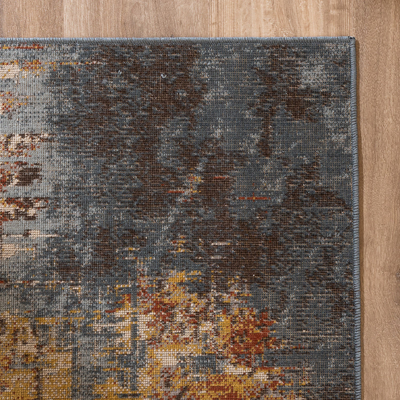 Modern Rug - Bush Blue/Multicolour