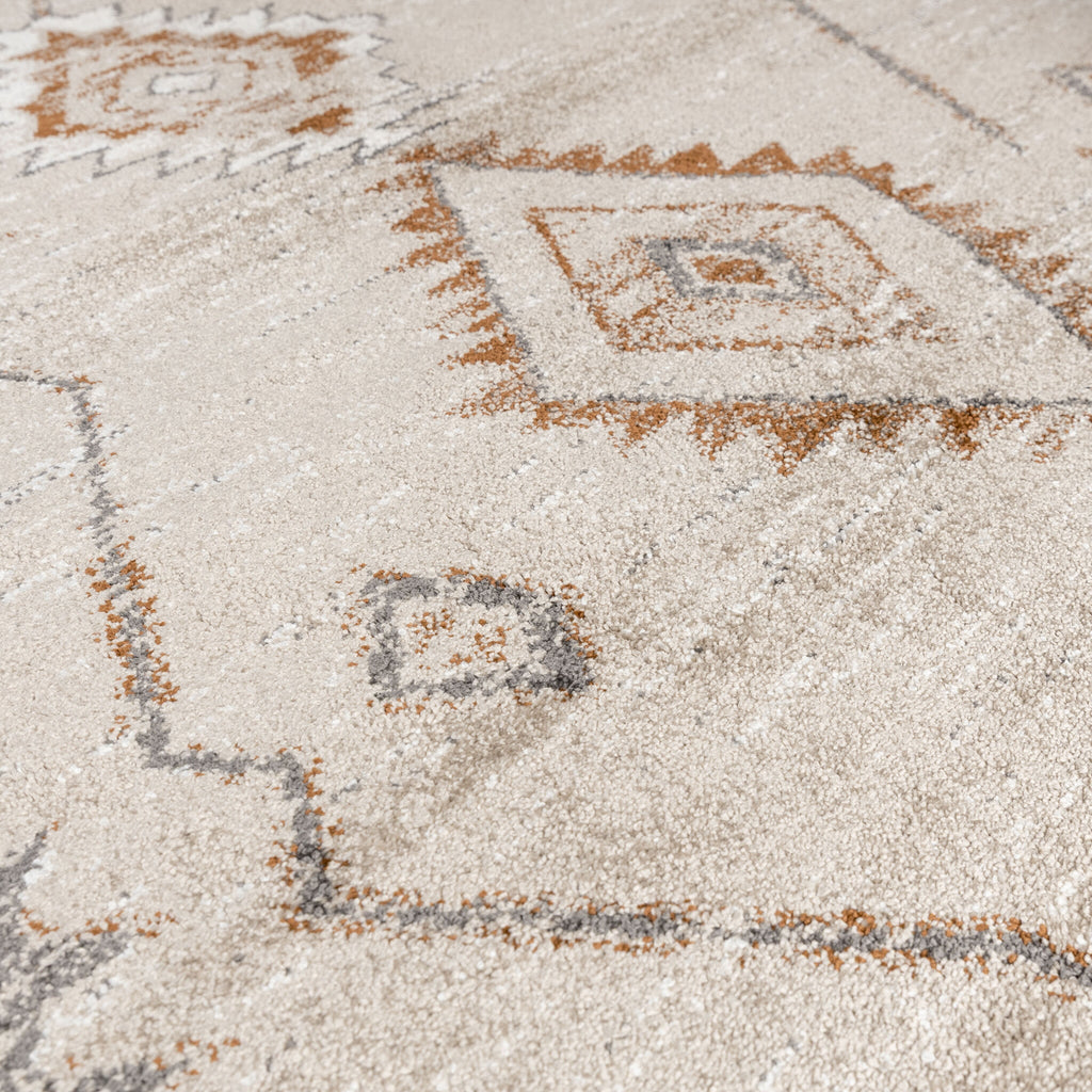 High pile rug - Blend Aztec Beige