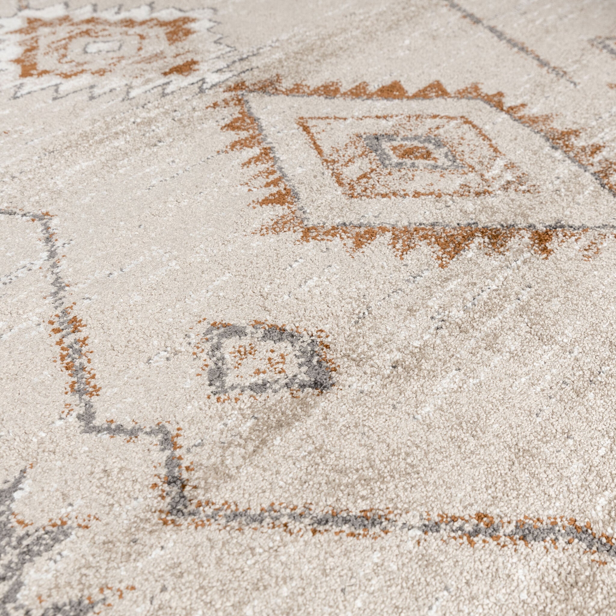 High pile rug - Blend Aztec Beige