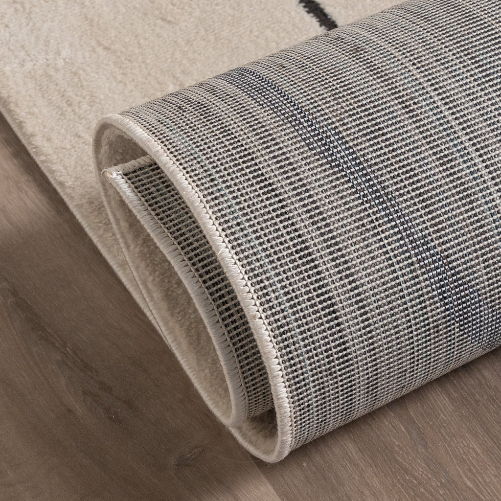 Japandi Rug - Yori Lines Cream/Black