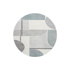 Round modern floor rug - Verwood 6141