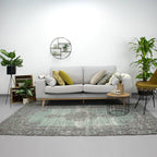 Vintage Rug - Dreams Green/Grey