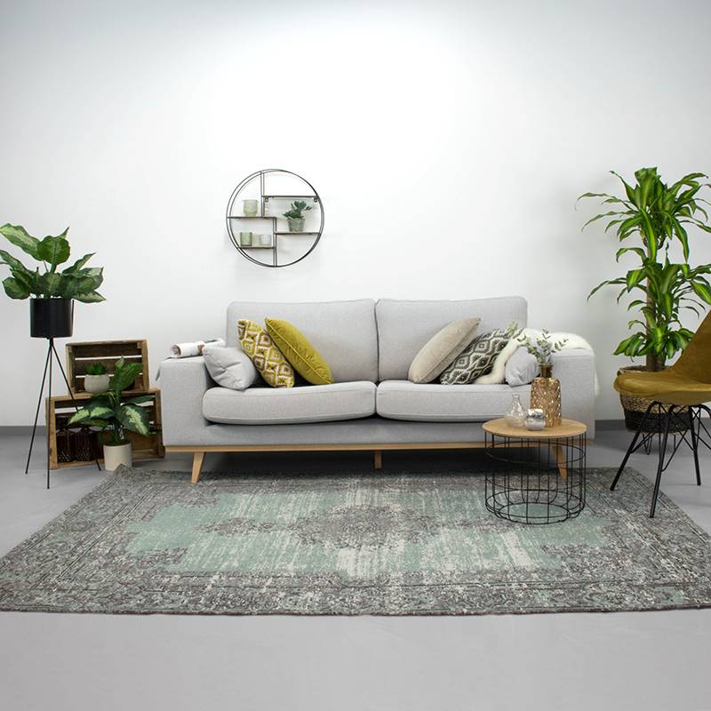 Vintage Rug - Dreams Green/Grey