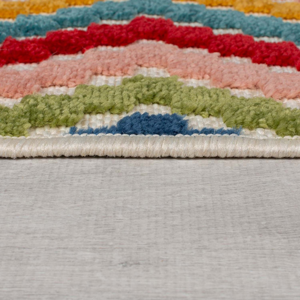 Indoor and Outdoor Rug - Bayo Diamond Multicolor