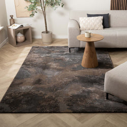 Industrial Rug - Raphael Dark Brown
