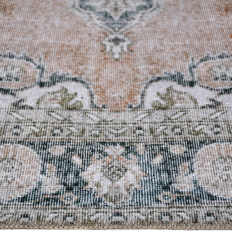 Vintage Floor Rug - Fae Beige/Blue