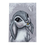 Kids floor rug - Fleurtje Rabbit Pink