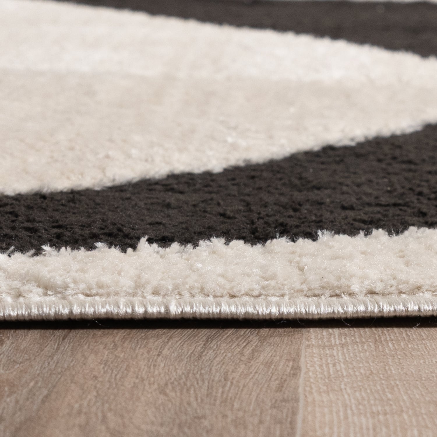 Japandi Rug - Yori Abstract Cream/Black
