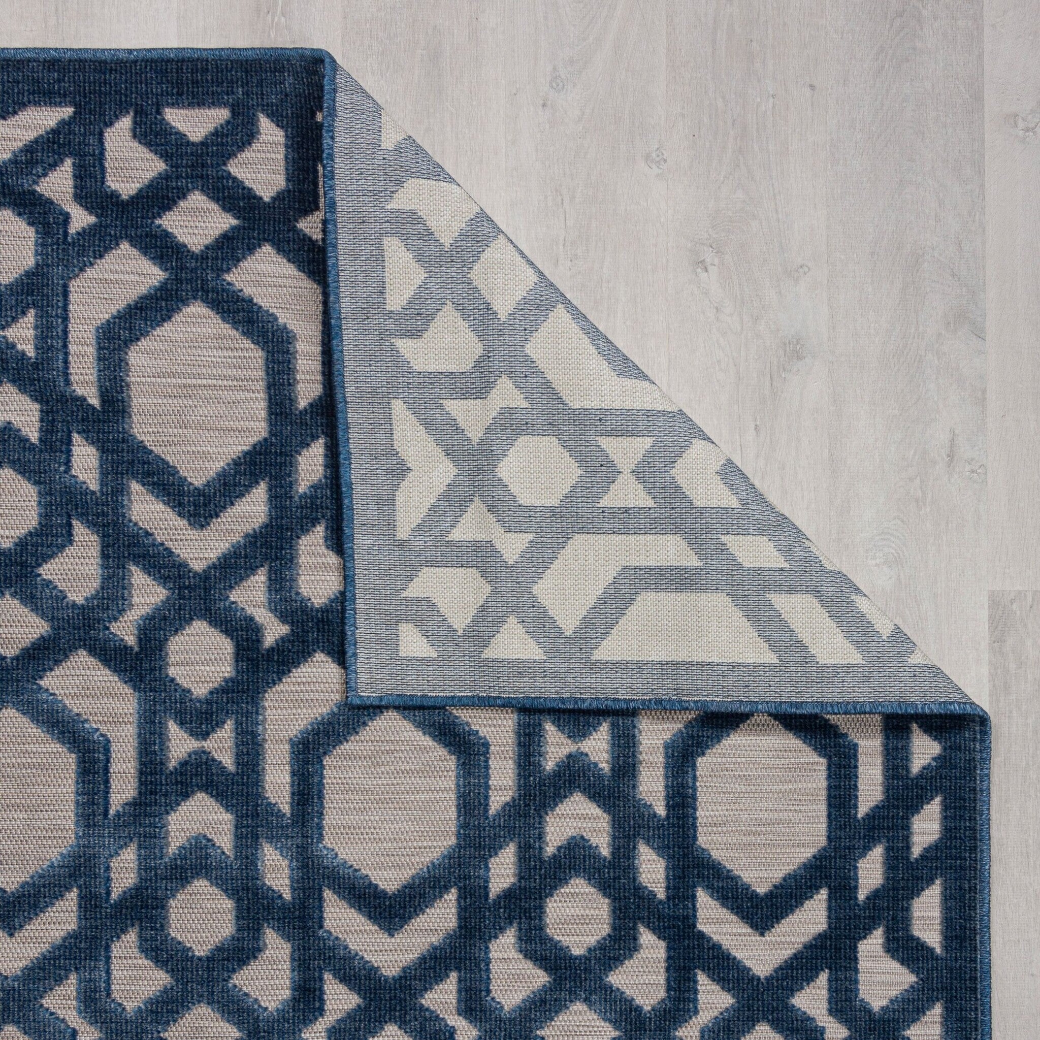 Outdoor Rug - Piatto Oro Blue