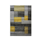 Modern floor rug - Hando Cosmos Ochre Yellow