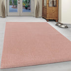 Low pile floor rug - Asa Pink