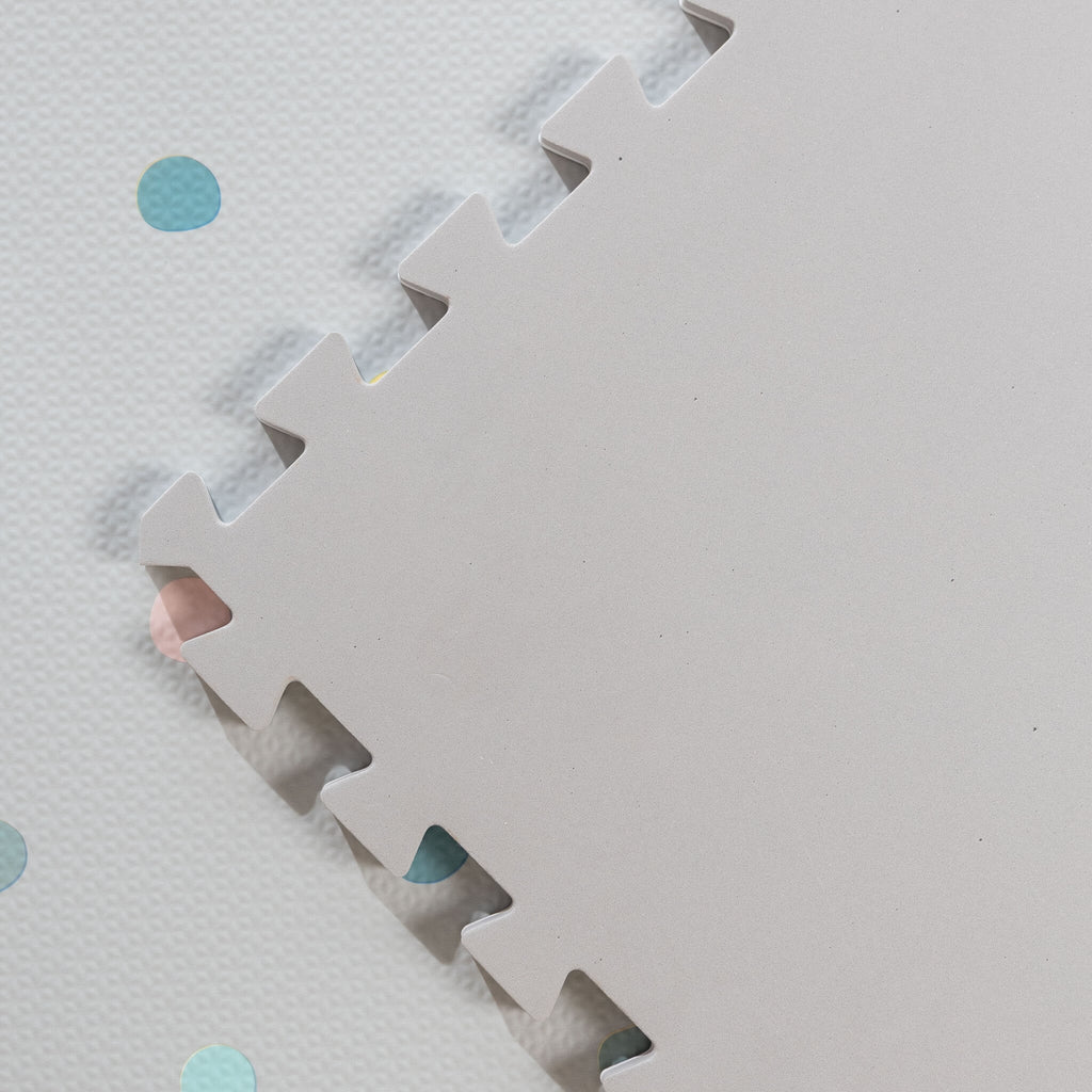 Foam Puzzle Mat – Alfie Dots Light Grey