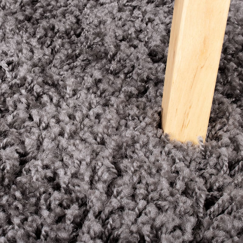 High Pile Runner - Solid Dark Grey