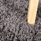 High Pile Runner - Solid Dark Grey