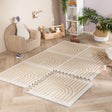 Foam Puzzle Mat – Alfie Grid Beige