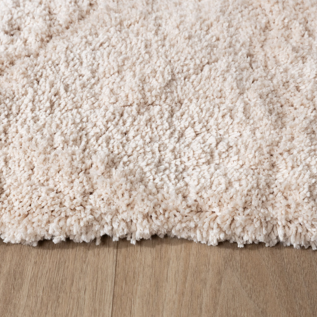 Washable High Pile Rug - Ziggy Cream