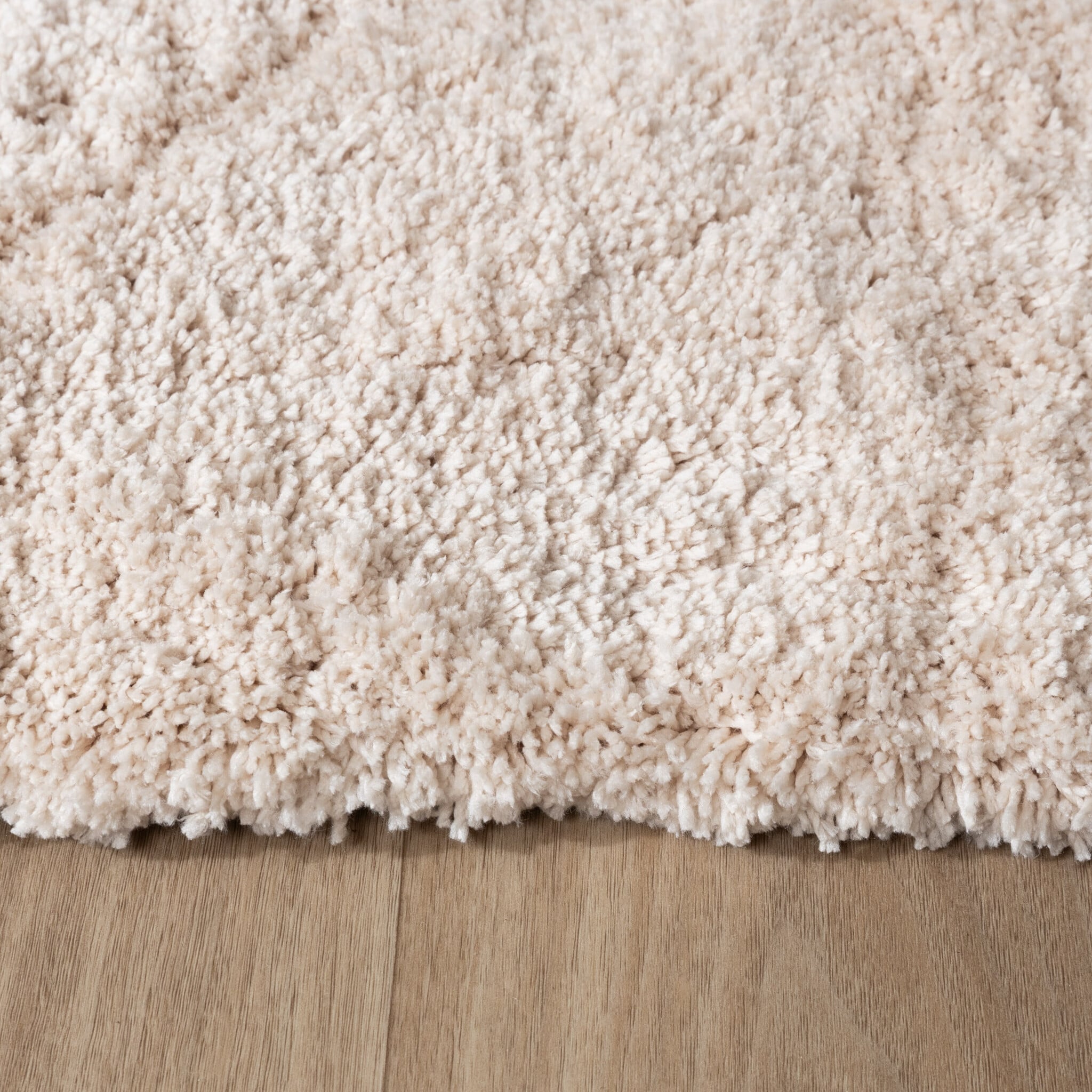 Washable High Pile Rug - Ziggy Cream