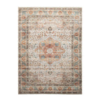 Indoor Outdoor Rug - Kairo Medallion Cream/Multicolour