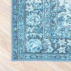 Vintage Rug - Estate Medallion Light Blue
