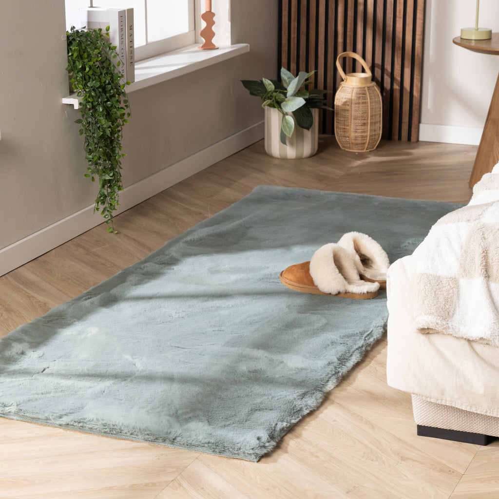 Soft High Pile Runner - Comfy Supreme Blue/Green