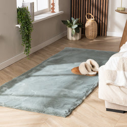 Soft High Pile Runner - Comfy Supreme Blue/Green