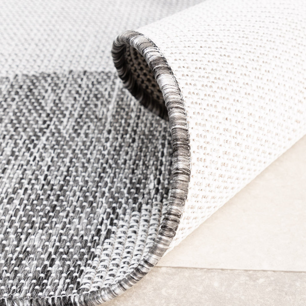 Outdoor Rug - Summer Swirl Grey