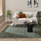 Viscose Rug - Jean Dark Green