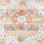 Indoor Outdoor Rug - Kairo Medallion Cream/Multicolour