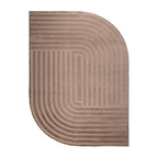 Irregular Rug - Flowy Lines Taupe
