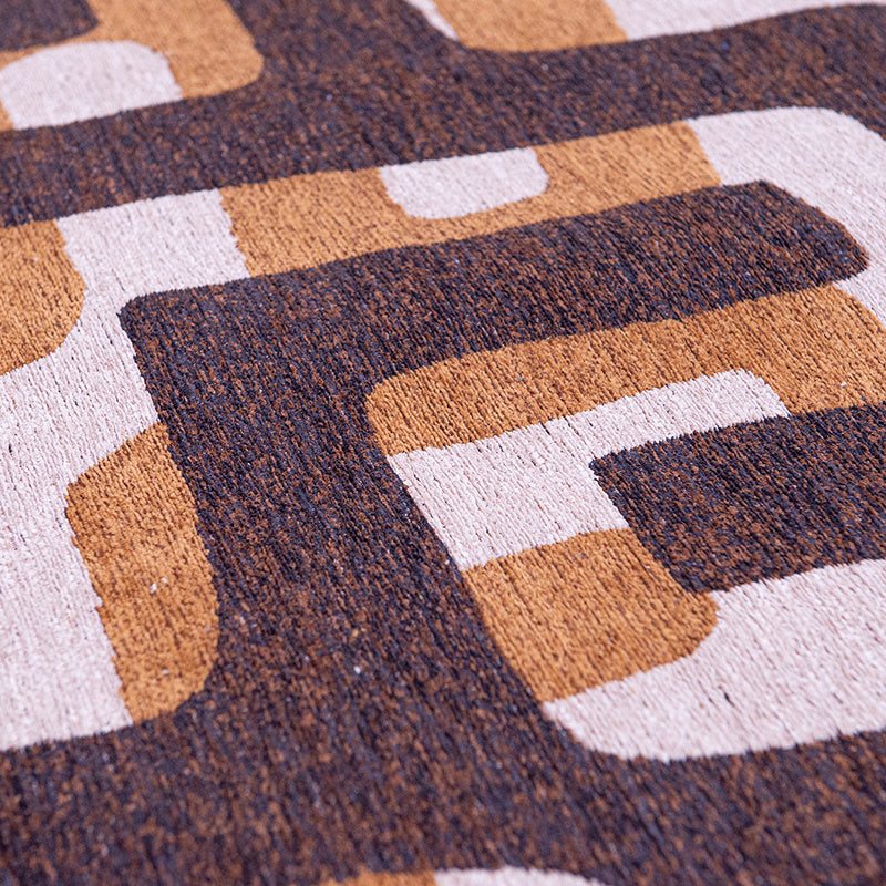 Retro floor rug - Kuba Bison 9335