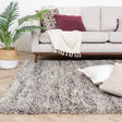 High Pile Wool Rug - Royal Light Grey/Blended