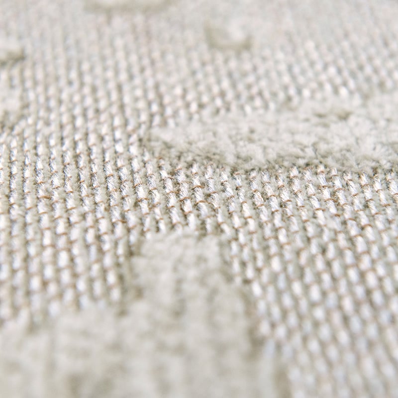 Round modern floor rug - Structures Baobab 9197