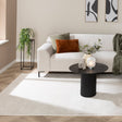 Viscose Rug - Jean Cream/White