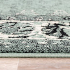 Vintage Rug - Wonder Green/Black
