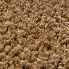 Round shaggy rug - Yves Gold
