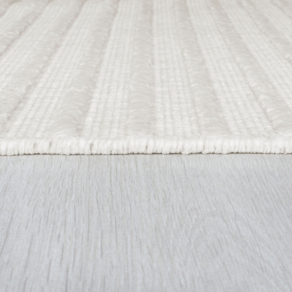 Washable floor rug - Elto Stripe Cream