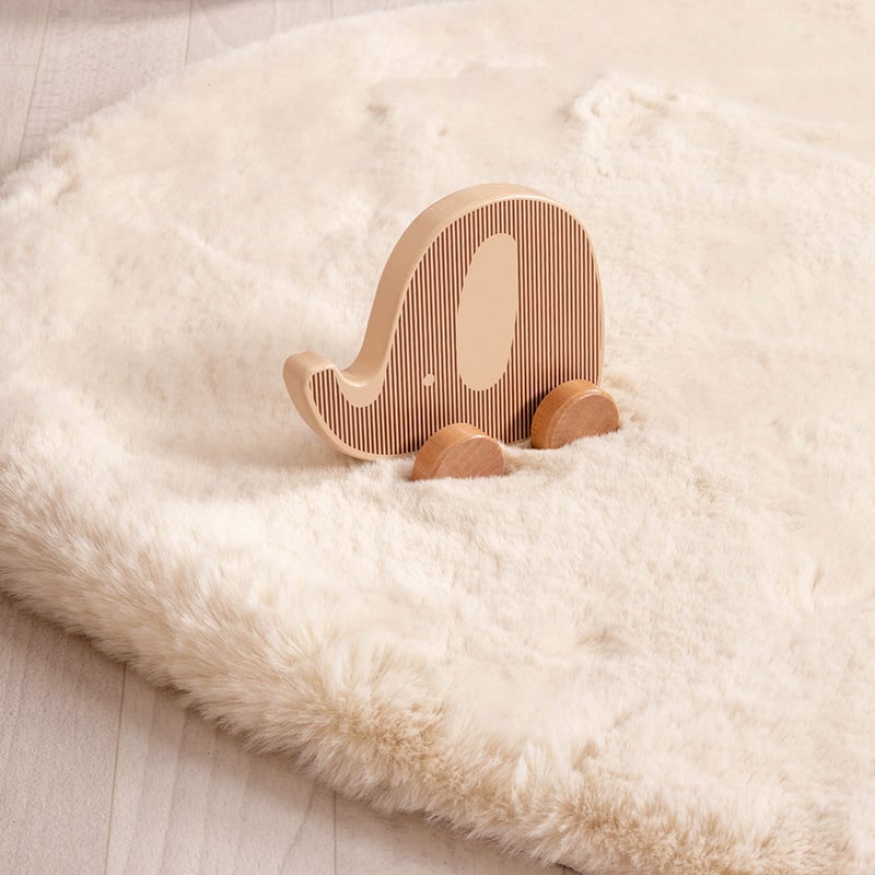 Kids Rug - Huggy Whale Cream