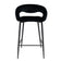 Bar stool - Lenn Velvet Black