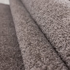 Low-pile floor rug - Asa Mokka