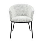 Dining Chair - Duke Black/White Melange