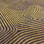 Modern floor rug - Meditation Coral 9227 Brown