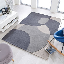 Modern Floor Rug - Rado Glow Grey