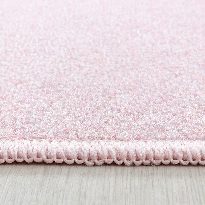 Children's floor rug - Pleun Star Pink