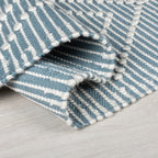 Geometric floor rug - Polo Robyn Blue